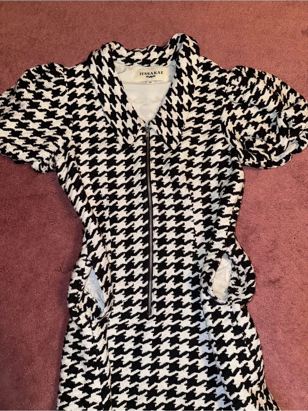 JessaKae Houndstooth Elie Dress - Picture 4 of 6